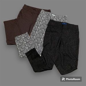 x3 Sz 12 Pants - Charter Club / Apt 9